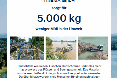 Gemeinsam für saubere Meere: TINEMA unterstützt everwave